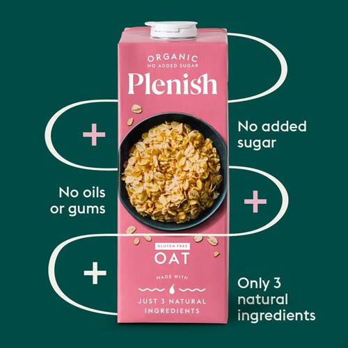Plenish Organic Oat Dairy Alternative Milks 