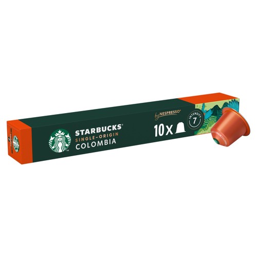 Starbucks by Nespresso Single-Origin Colombia Espresso Coffee Pods x10