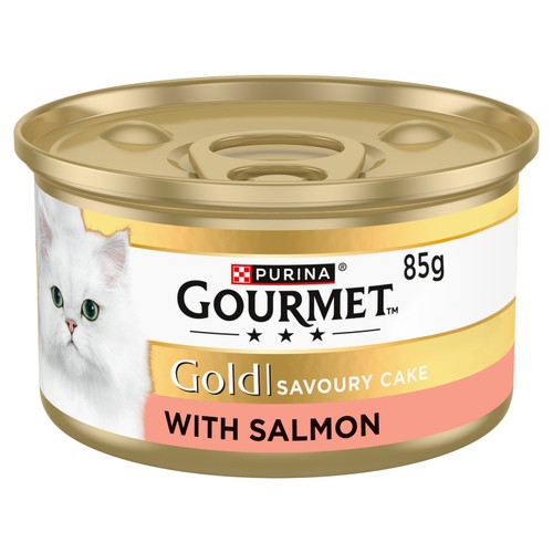 Gourmet Gold Savoury Cake Salmon Wet Cat Food