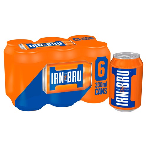 IRN-BRU Soft Drink Cans