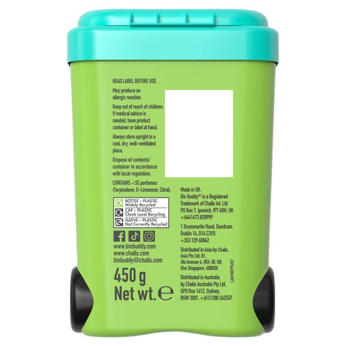 Bin Buddy Citrus Powder 450g