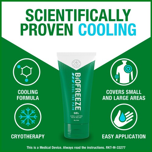 Biofreeze Topical Pain Relief Gel