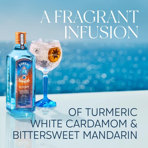 Bombay Sapphire Gin Sunset