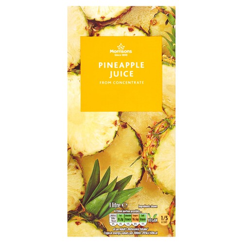 Morrisons Pineapple Juice from Concentrate