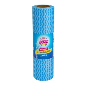 Multipurpose Cleaning Cloth Roll Keep It Handy 20 Sheet