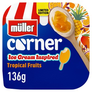 Muller Corner Limited Edition Ice Cream Inspired Tropical Fruits 136g
