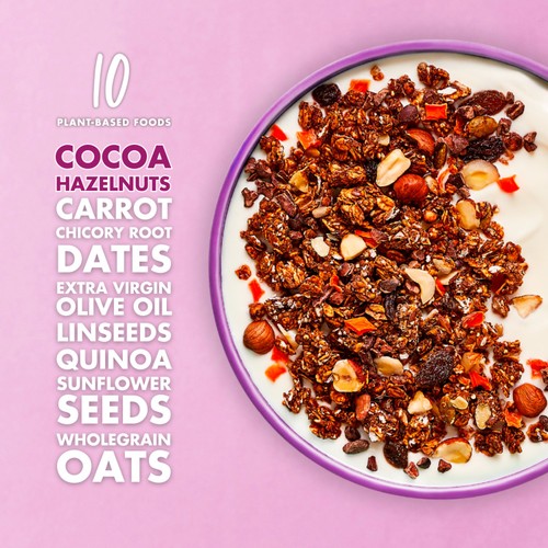Bio & Me Cocoa & Hazelnut Protein Boosted Granola 