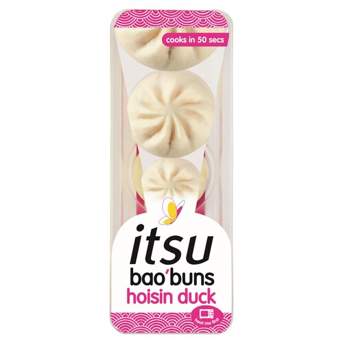 Itsu Hoisin Duck 3 Bao Buns 