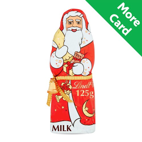 Lindt Milk Chocolate Santa