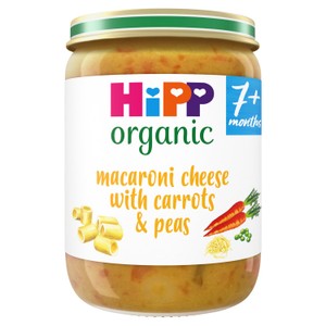 HiPP Organic Macaroni Cheese with Carrots & Peas Baby Food 7+ months