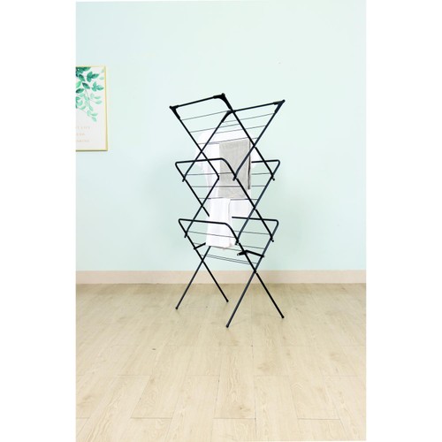 Nutmeg Home Black Indoor Airer