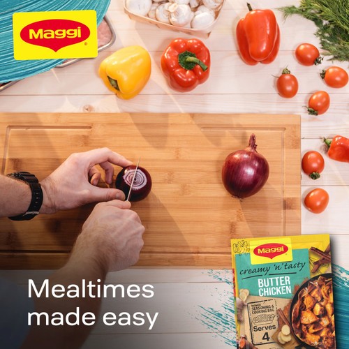 Maggi  Juicy Creamy Butter Chicken Herb and Spice Seasoning Mix