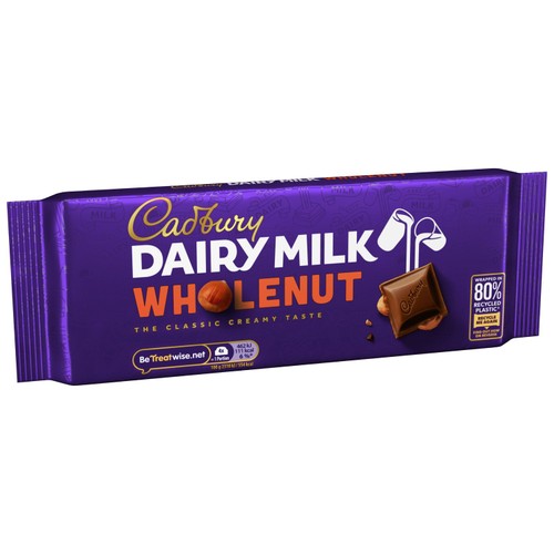 Cadbury Dairy Milk Wholenut Chocolate Bar