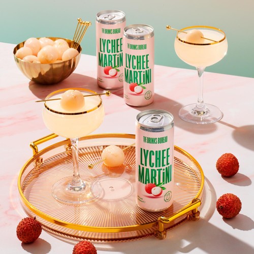 The Drinks Bureau Lychee Martini Shaker 