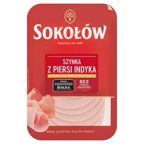 Sokołów poultry ham with turkey breast