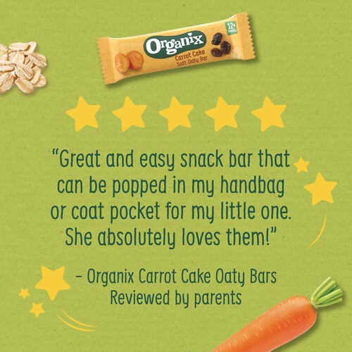 Organix Carrot Cake Soft Oaty Bars