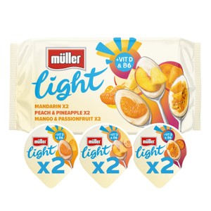 Muller Light Citrus Fat Free Yogurts