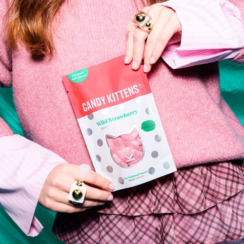 Candy Kittens Wild Strawberry 140g