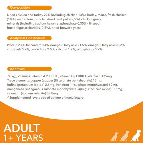 Iams For Vitality Dog Adult 1+ Years Large With Fresh Chicken