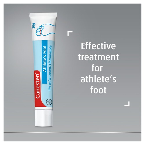 Canesten Dual Action Athlete's Foot 1% w/w Cream