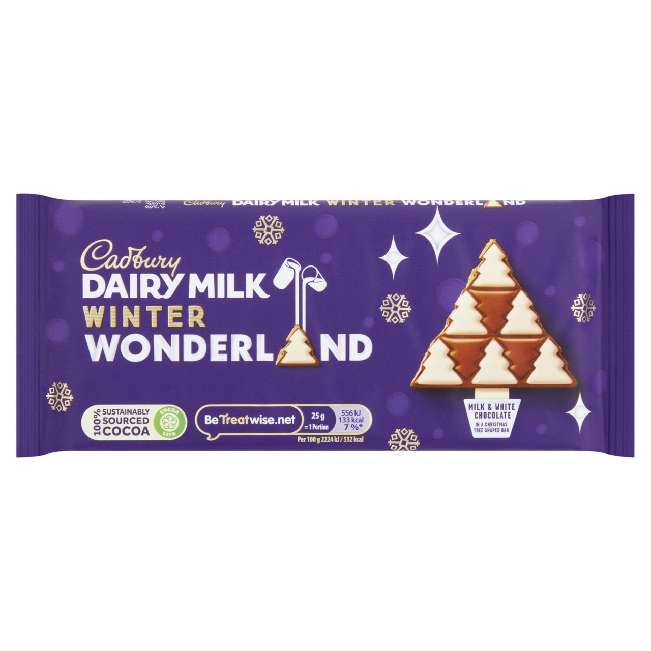 Cadbury Dairy Milk Christmas Winter Wonderland Chocolate Bar 100g