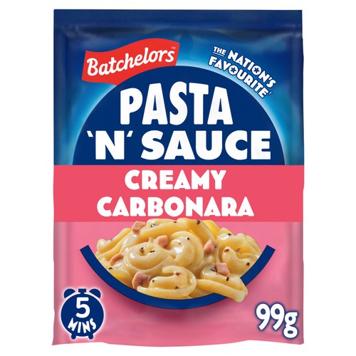 Batchelors Pasta 'N' Sauce Creamy Carbonara 99g