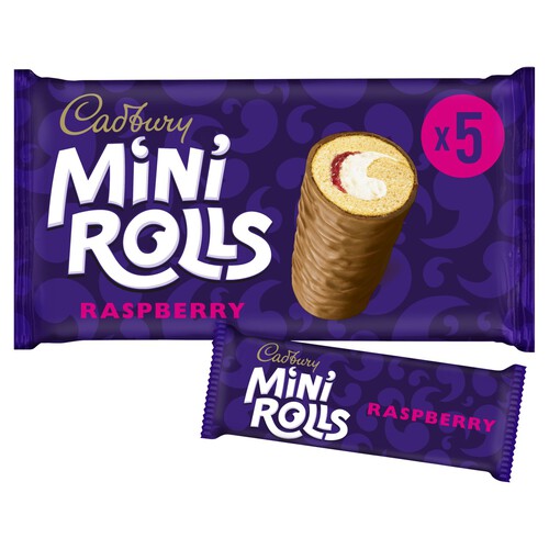 Cadbury Raspberry Mini   Rolls