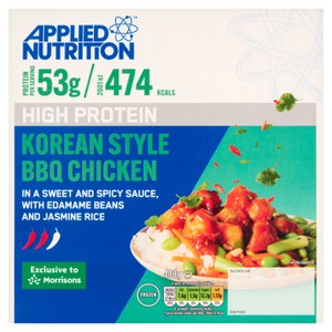 Applied Nutrition High Protein Korean Style BBQ Chicken With Rice   400g