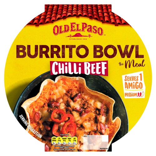 Old El Paso Chilli Beef Burrito Bowl 