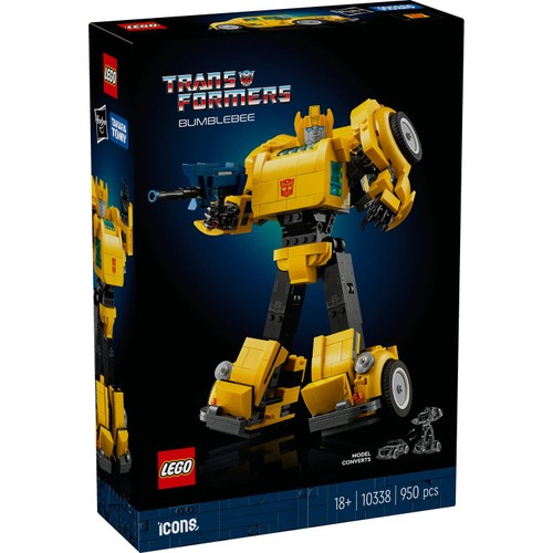 LEGO Icons Transformers Bumblebee Model Set 10338