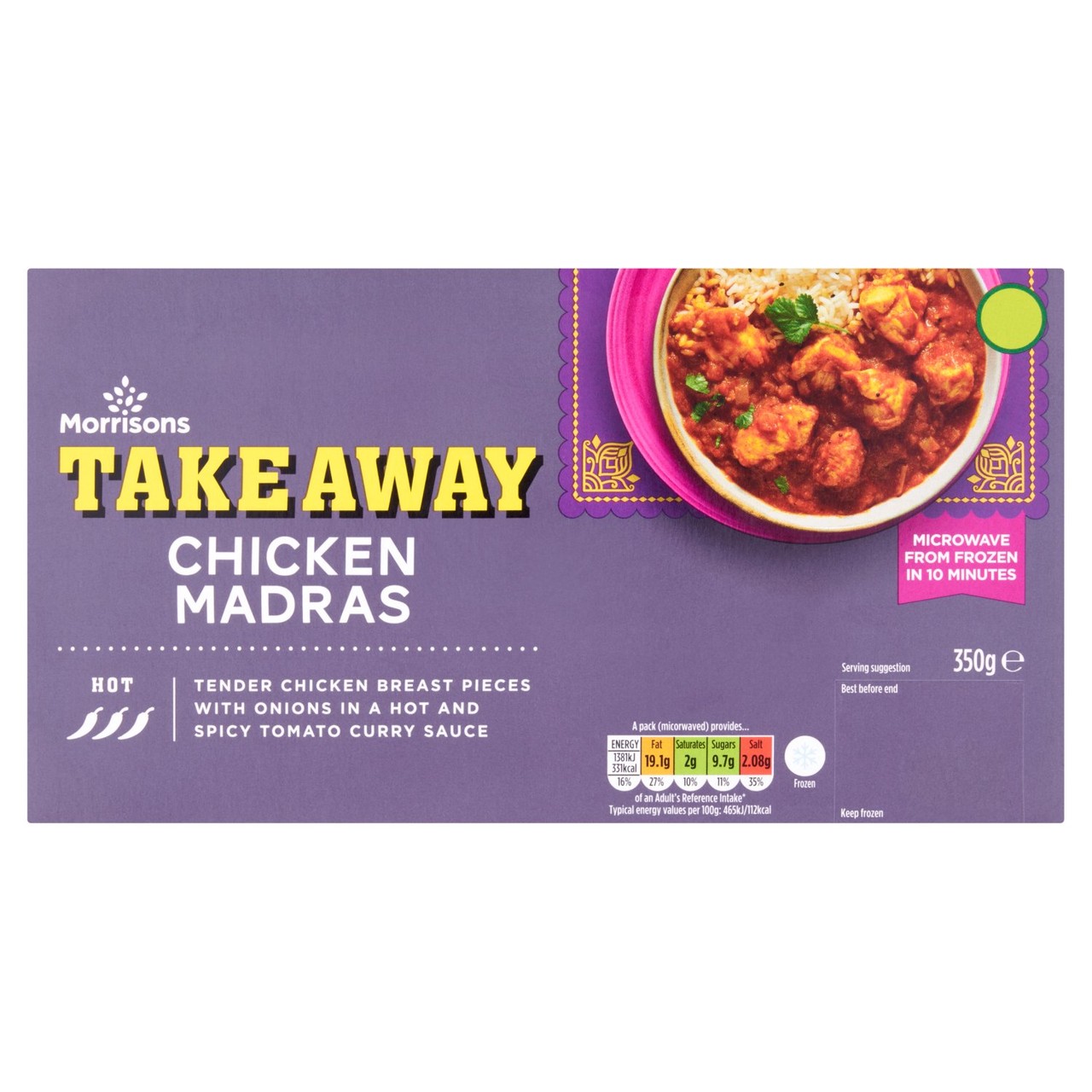 Morrisons Takeaway Chicken Madras Morrisons Online Groceries & Offers