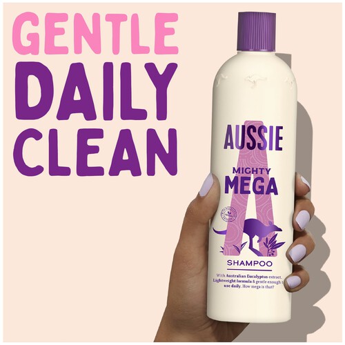 Aussie Mega Shampoo For That Mega Clean Feeling Every Day