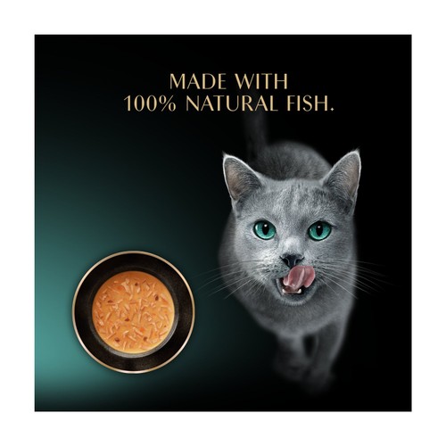 Sheba Classics Soup Adult Wet Cat Food Pouches with Tuna Fillets