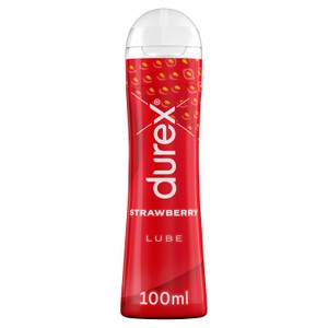 Durex Play Water Based Strawberry Lubricant Gel 100ml