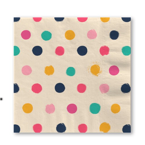 Nutmeg Home Multi Spot Napkins