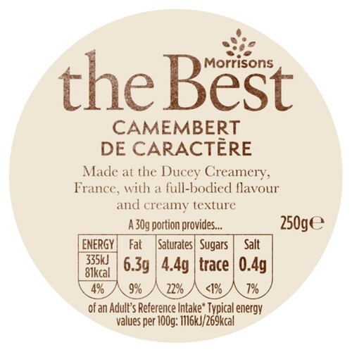 Morrisons The Best French Camembert