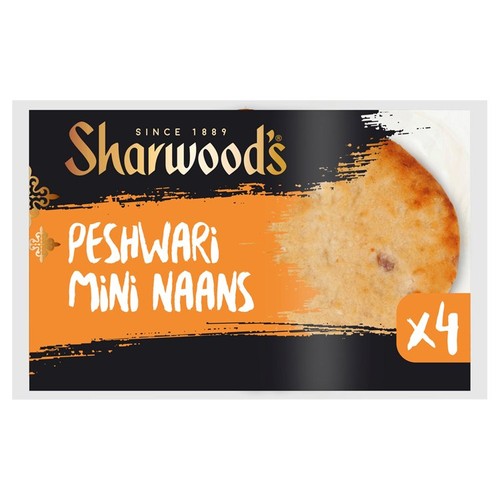 Sharwoods peshwari mini naans