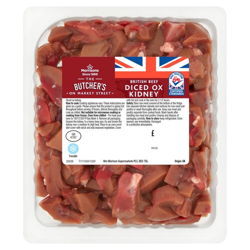 Morrisons Diced Ox Kidney