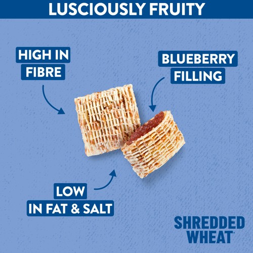 Nestle Shredded Wheat Blueberry Fruit Wheats 450g
