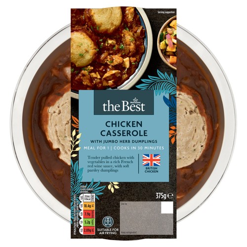Morrisons Best Limited Edition Chicken Cass & Herb Jumbo Dumpling 375g