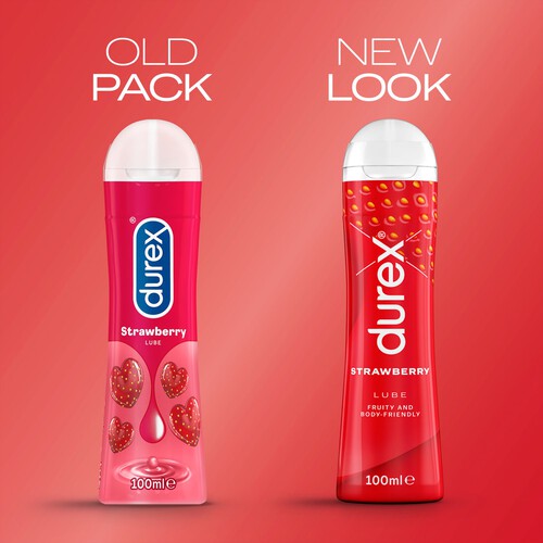 Durex Play Water Based Strawberry Lubricant Gel