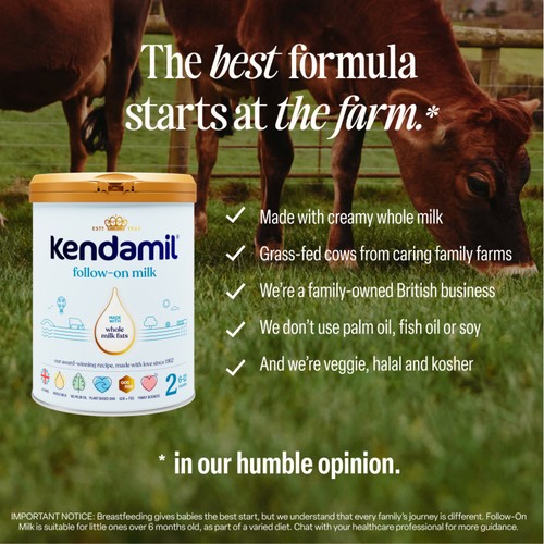 Kendamil  Follow On Baby Infant Milk Formula Powder Months