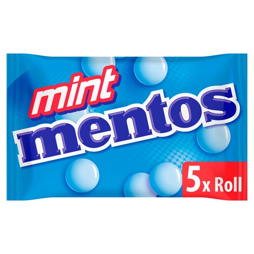 Mentos Chewy Dragees Mint Rolls