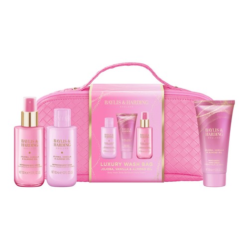 Baylis & Harding Jojoba, Vanilla & Almond Oil Wash Bag Gift Set
