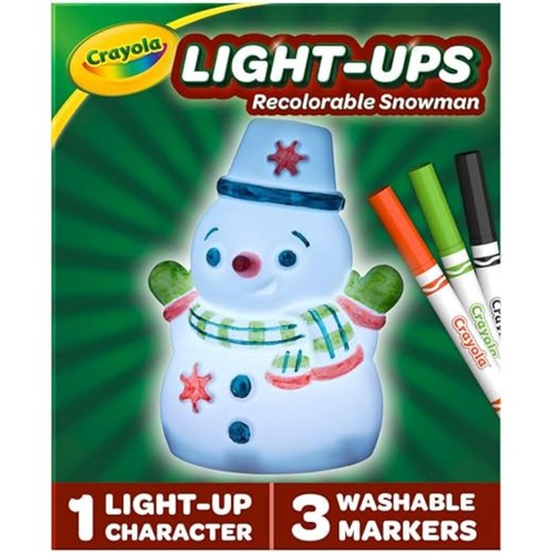 Crayola Light Ups Recolorable Snowman