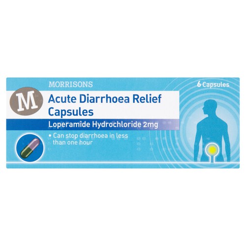 Morrisons Acute Diarrhoea Relief Caps