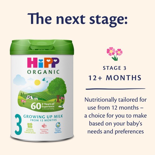 HiPP Organic 2 Follow on Baby Milk Powder from 6 months