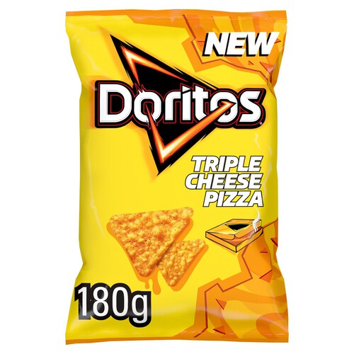 Doritos Triple Cheese Pizza Sharing Tortilla Chips Crisps