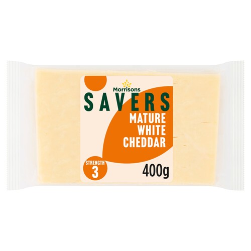 Morrisons Savers Mature White Cheddar 