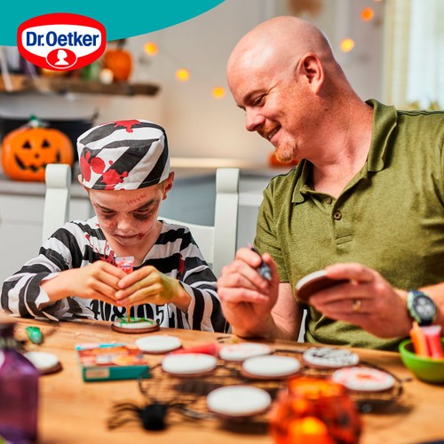 Dr. Oetker The Spooks of Halloween Decorating Icing 4 x 19g (76g)